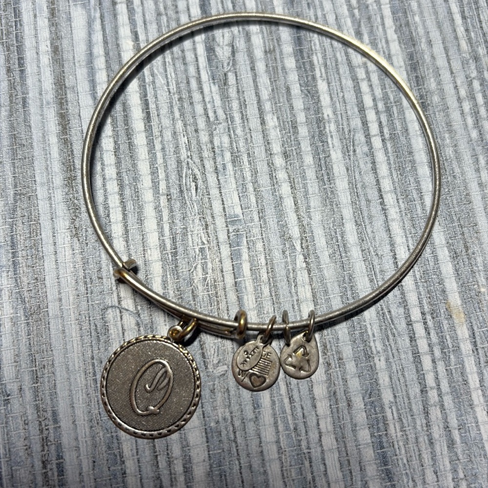 ALEX & ANI  “Q” BRACELET
